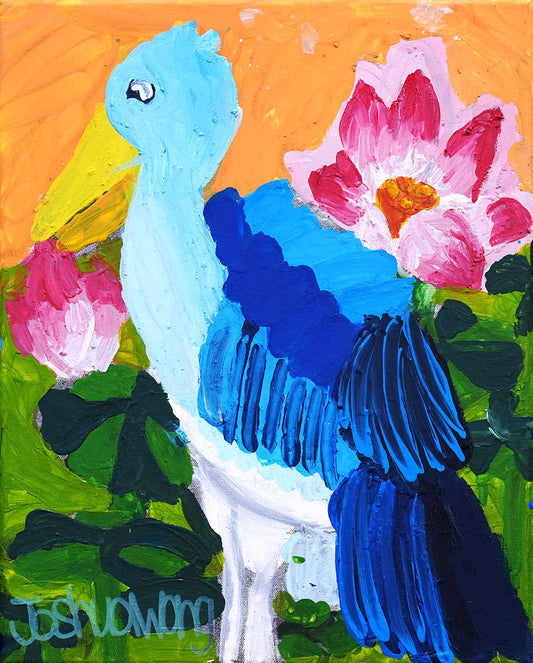 The Shoebill’s Blue Majesty