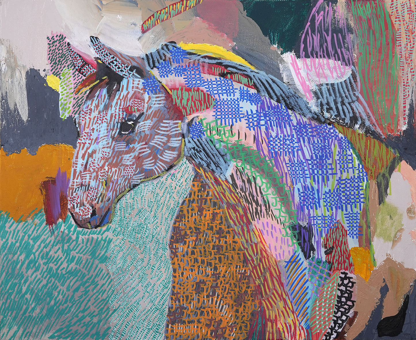 Patterned Horse