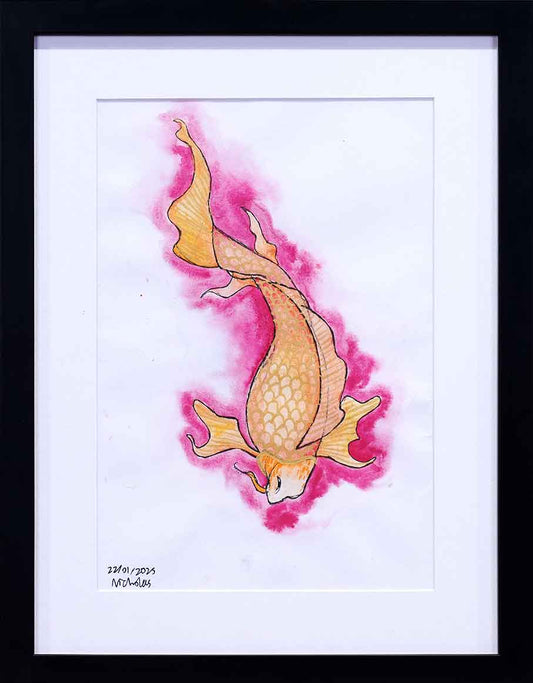 Shimmering Koi