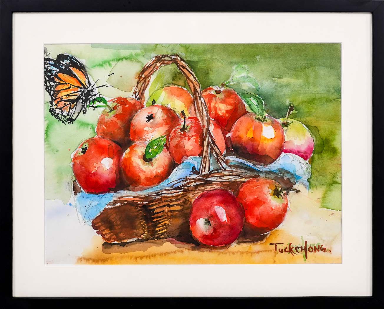 A Basket of Apples by Kok Tuck Chong
