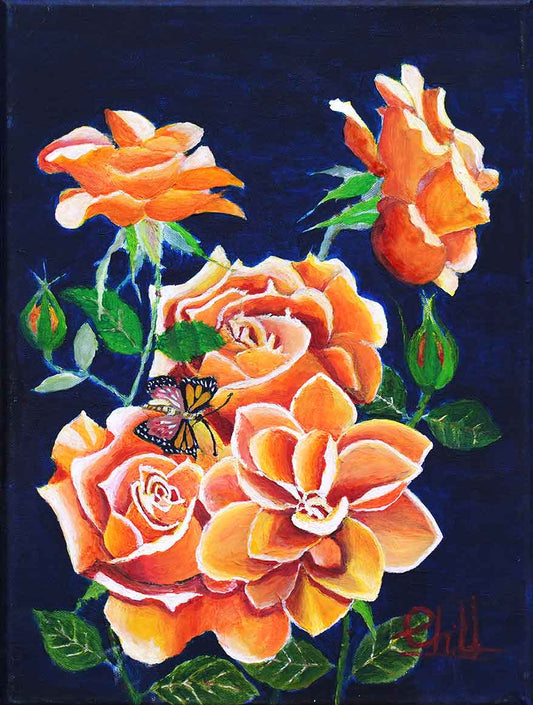 Orange Roses