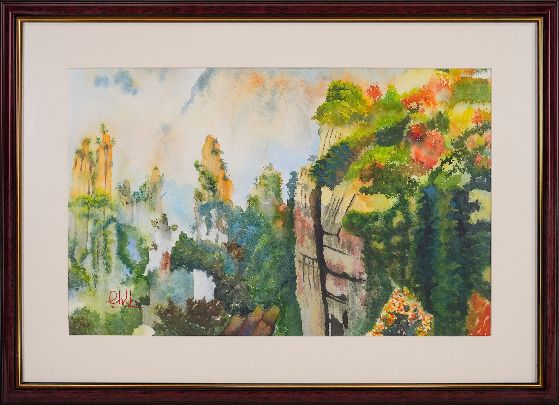 Zhangjiajie Mountains by William Chia Yong Liang