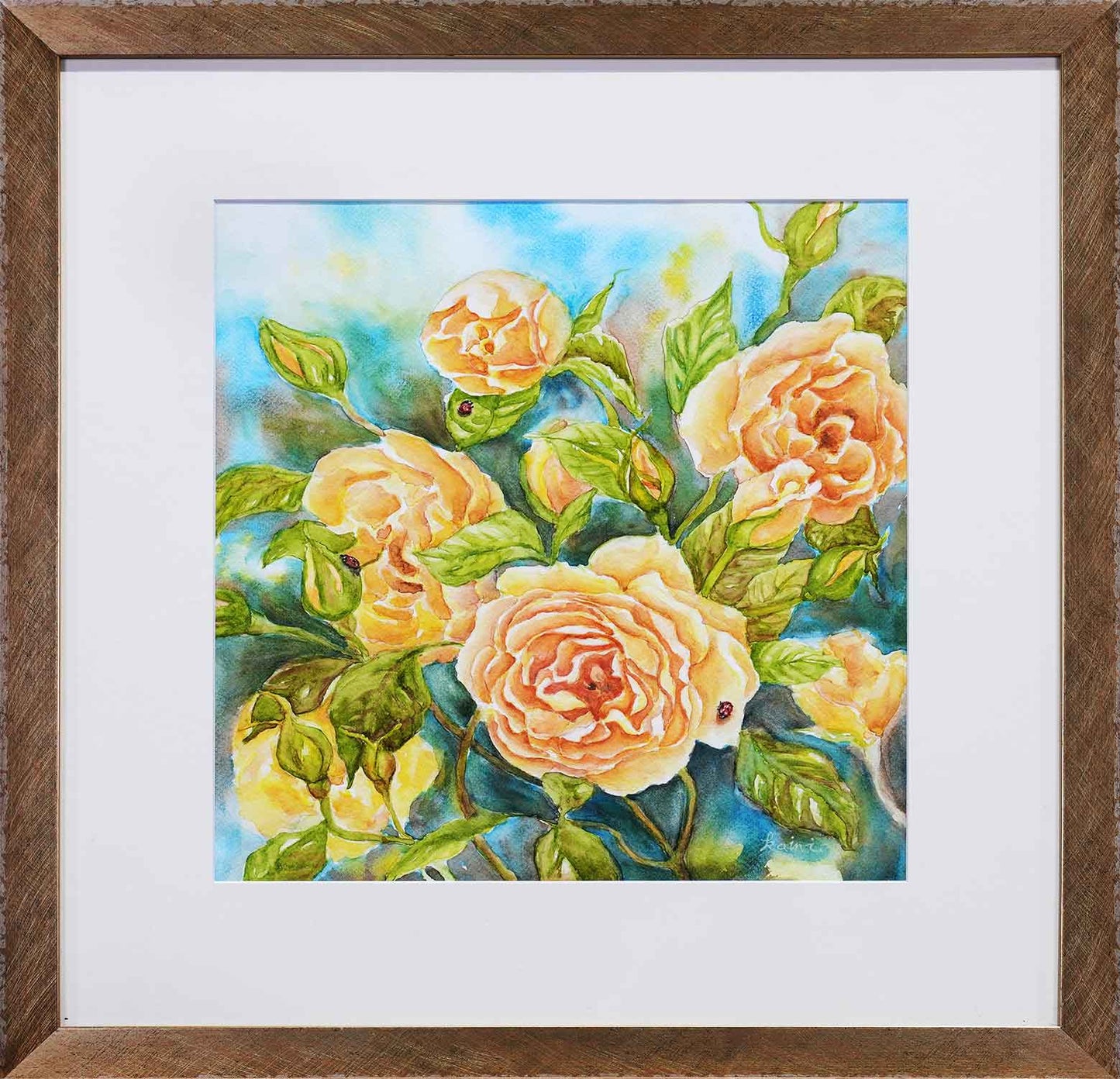 Charm of The Yellow Roses