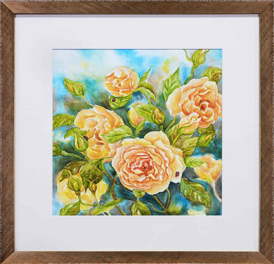 Charm of The Yellow Roses