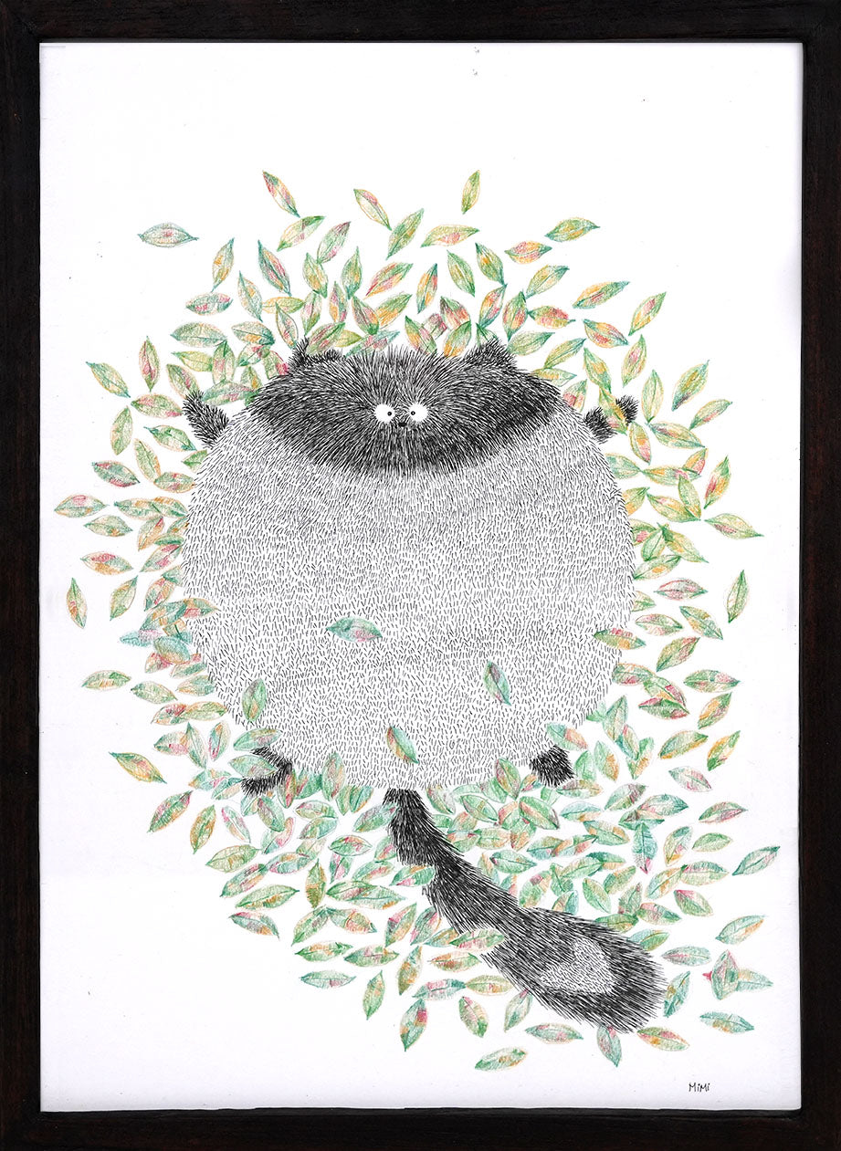 My chubby cat by Mimi Ng Yit Ming