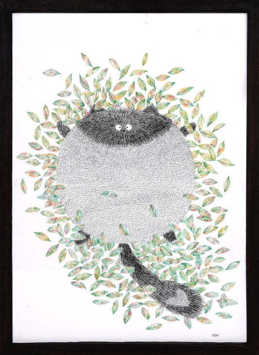 My chubby cat by Mimi Ng Yit Ming