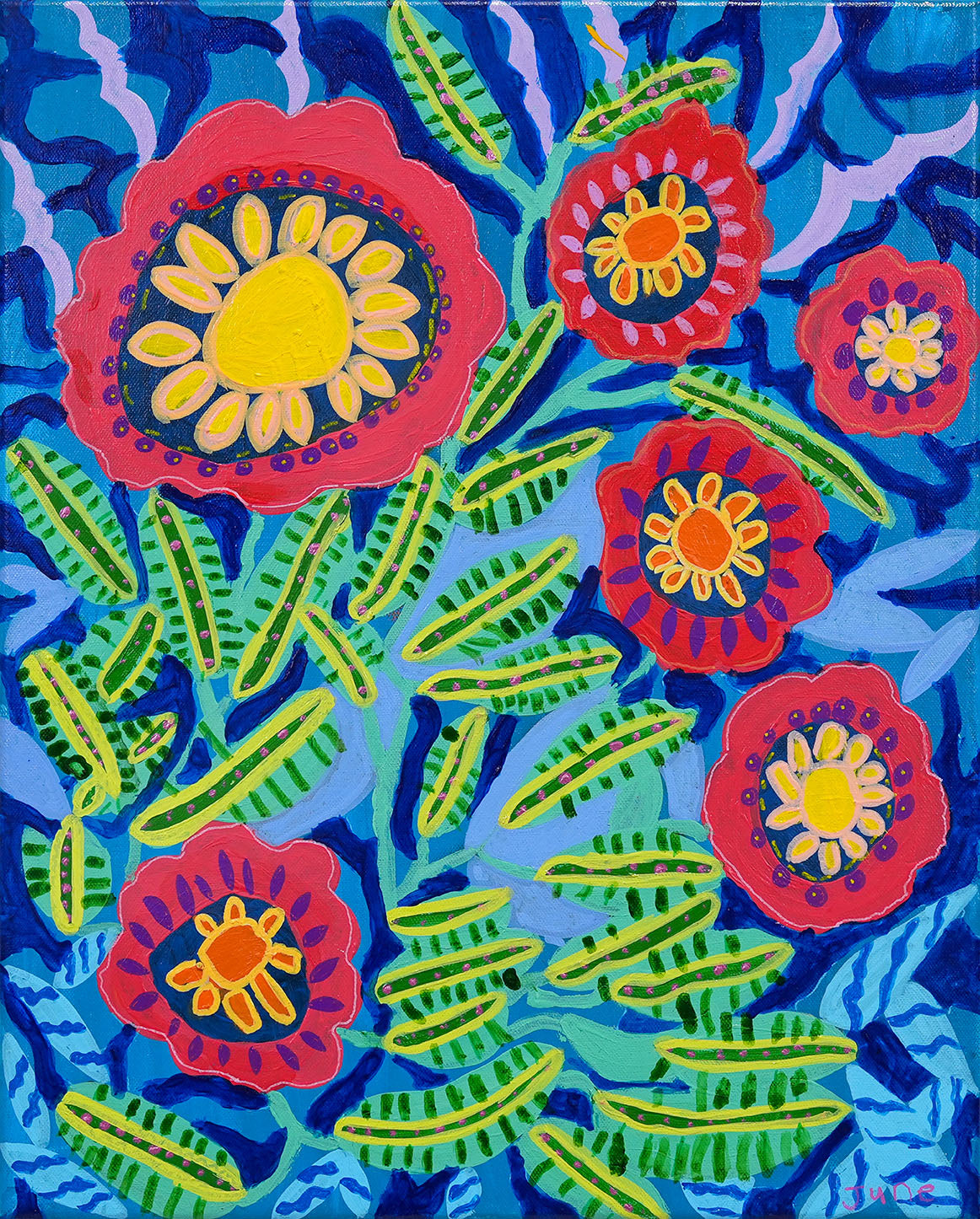 Blossoming Playful Connections by Loh Lee Peng June Joan