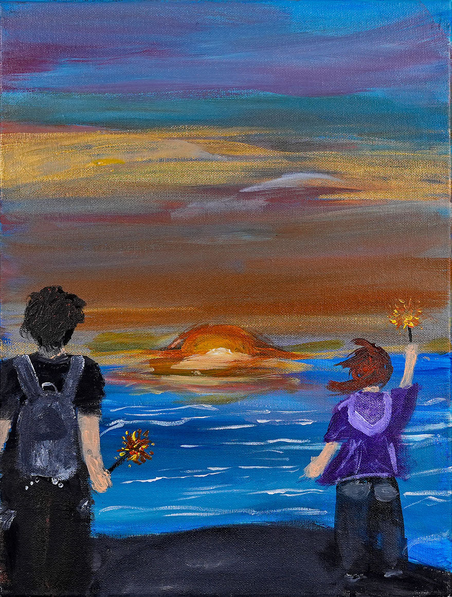 my world is brightened by you by Nadya Binte Mahadzair