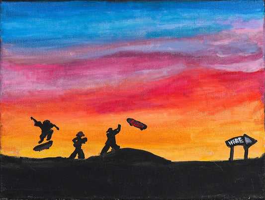 Sunset Skates by Nadya Binte Mahadzair