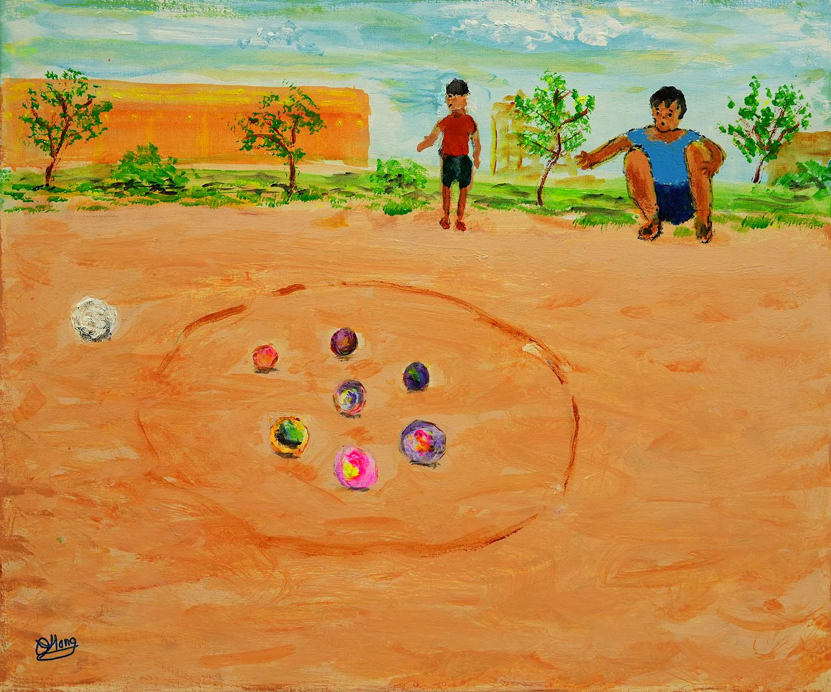 Marbles Delight by Ong Chee Hwee