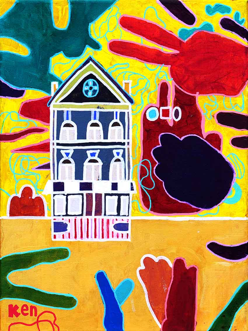Artist's Hands - A Shophouse