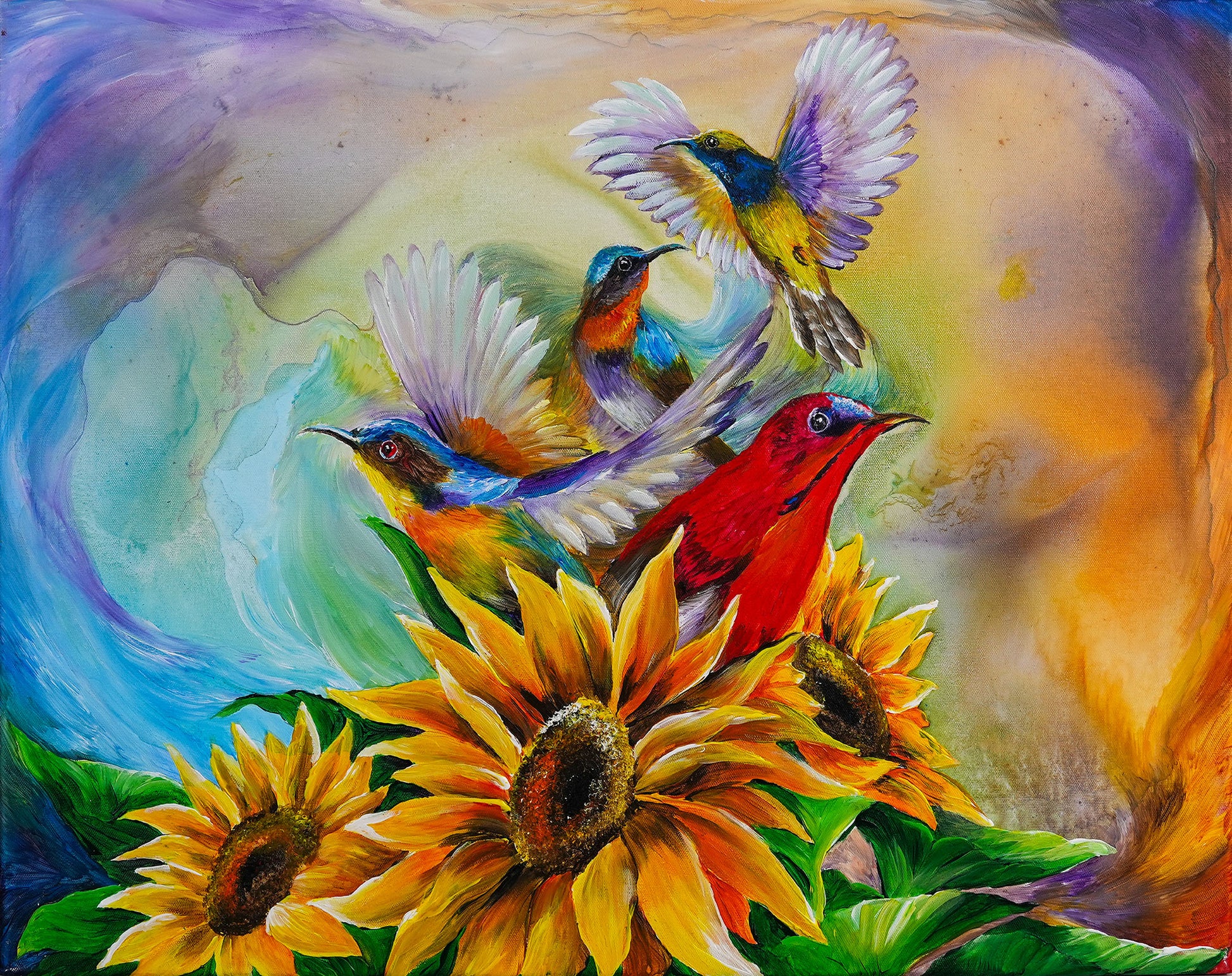 Harmonious Joy and Play in the Sun by Seet Vincent