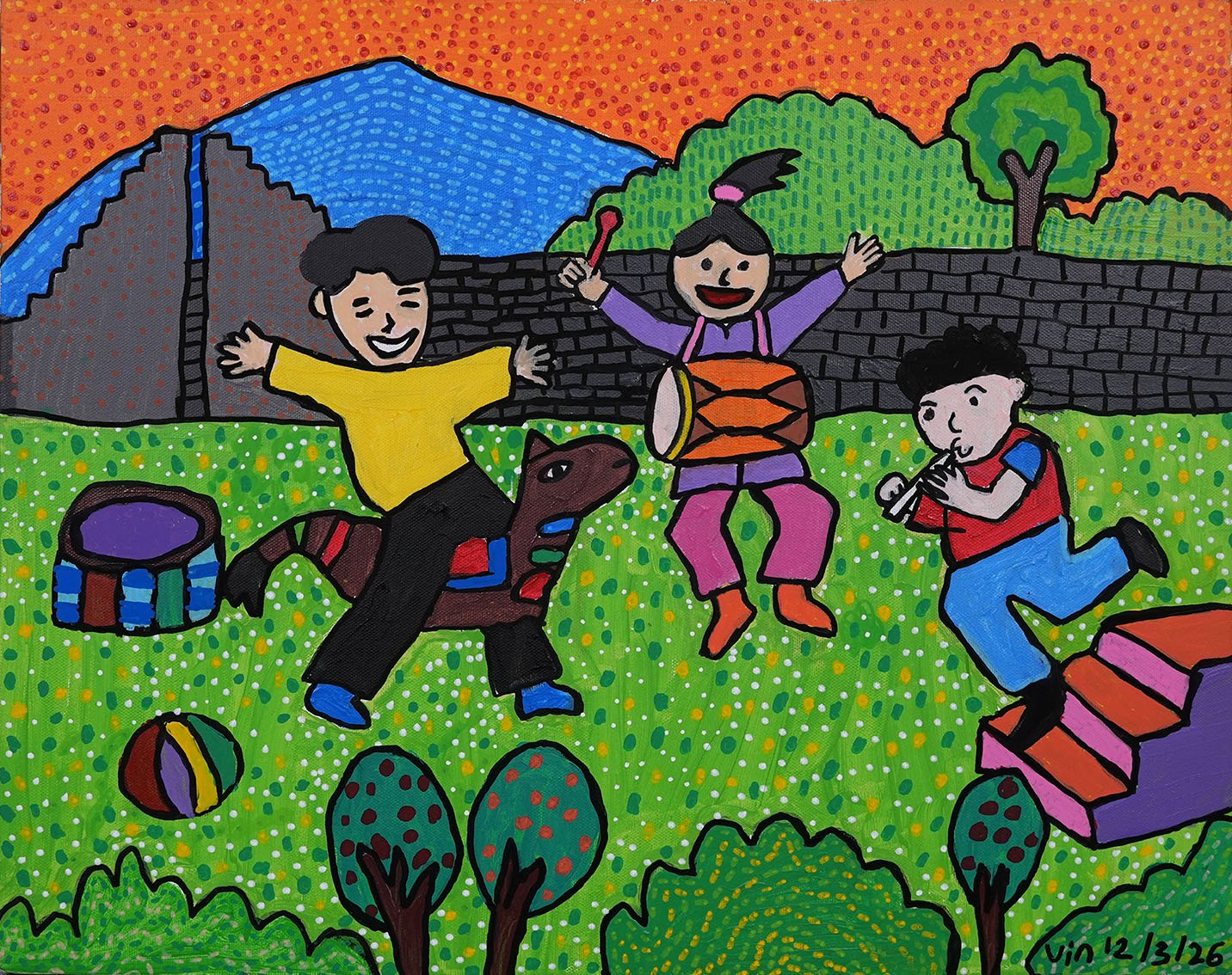 Hearts Full of Music and Laughter by Vincent Wijaya