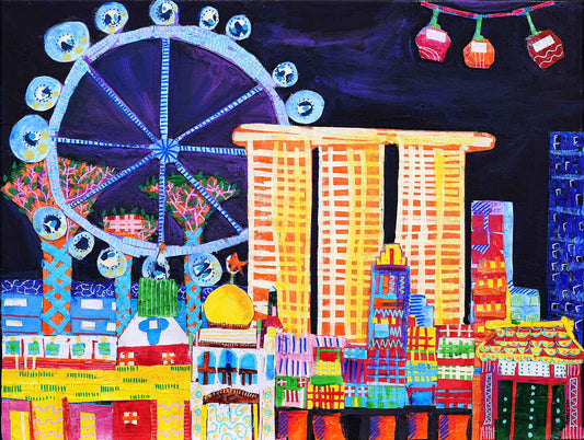 Singapore, The Colourful Skyline